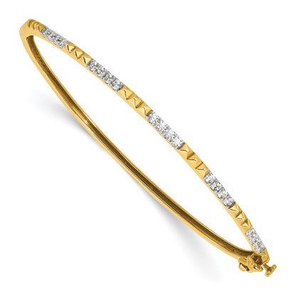 True Origin Lab Grown Diamond VS+ F+ 6.75 in Complete Bangle