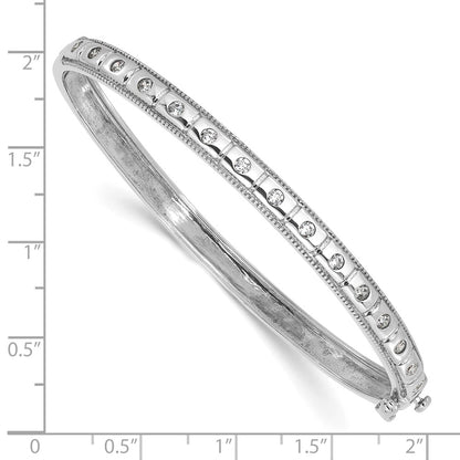 True Origin Lab Grown Diamond VS+ F+ 6.75 in Complete Bangle