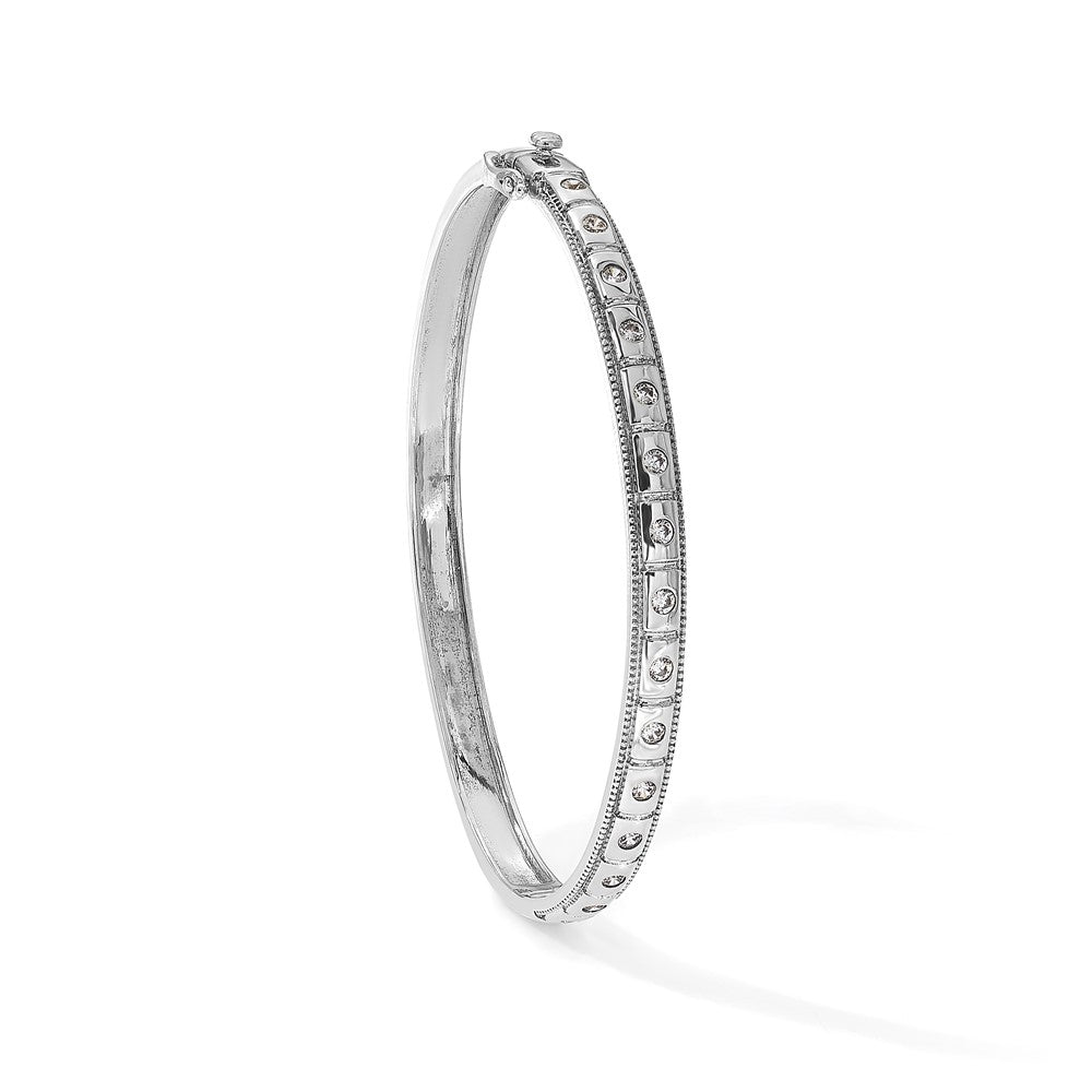True Origin Lab Grown Diamond VS+ F+ 6.75 in Complete Bangle