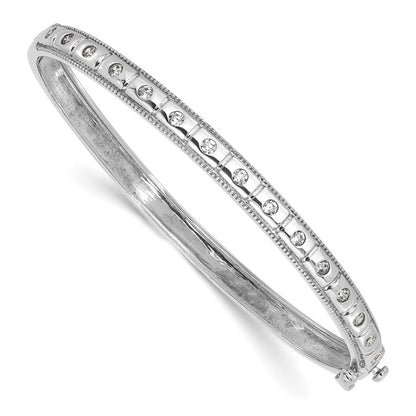 True Origin Lab Grown Diamond VS+ F+ 6.75 in Complete Bangle