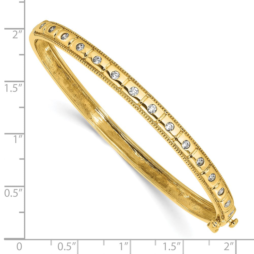 True Origin Lab Grown Diamond VS+ F+ 6.75 in Complete Bangle
