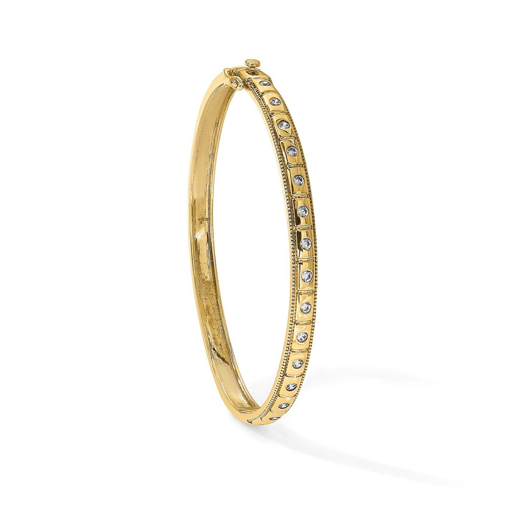 True Origin Lab Grown Diamond VS+ F+ 6.75 in Complete Bangle