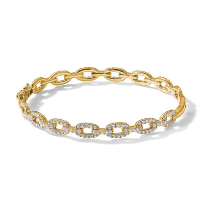 True Origin Lab Grown Diamond VS+ F+ 7 in Complete Link Bracelet