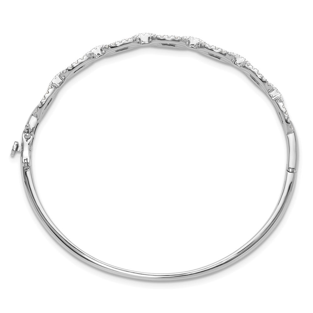True Origin Lab Grown Diamond VS+ F+ 6.75 in Complete Link Bangle