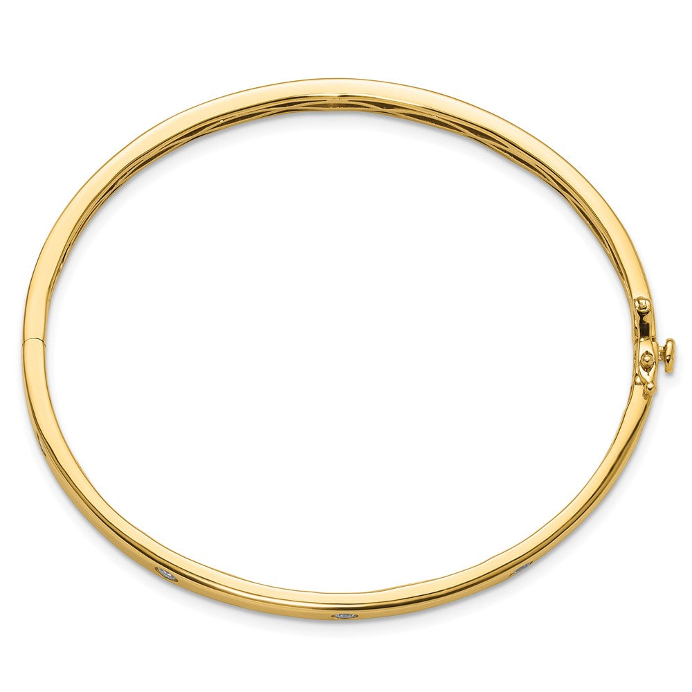 True Origin Lab Grown Diamond VS+ F+ 6.75 in Complete Bangle
