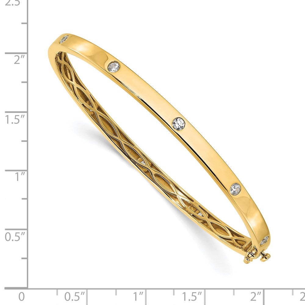 True Origin Lab Grown Diamond VS+ F+ 6.75 in Complete Bangle