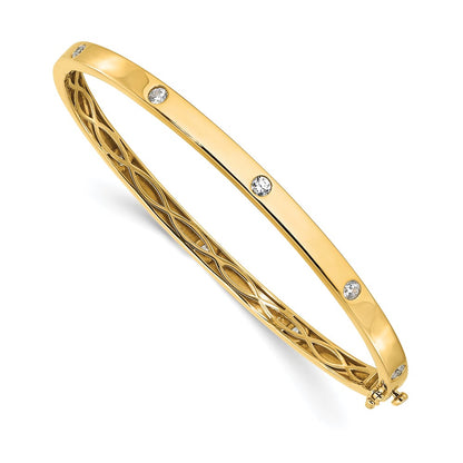True Origin Lab Grown Diamond VS+ F+ 6.75 in Complete Bangle