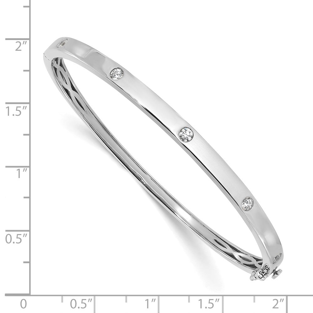 True Origin Lab Grown Diamond VS+ F+ 6.75 in Complete Bangle
