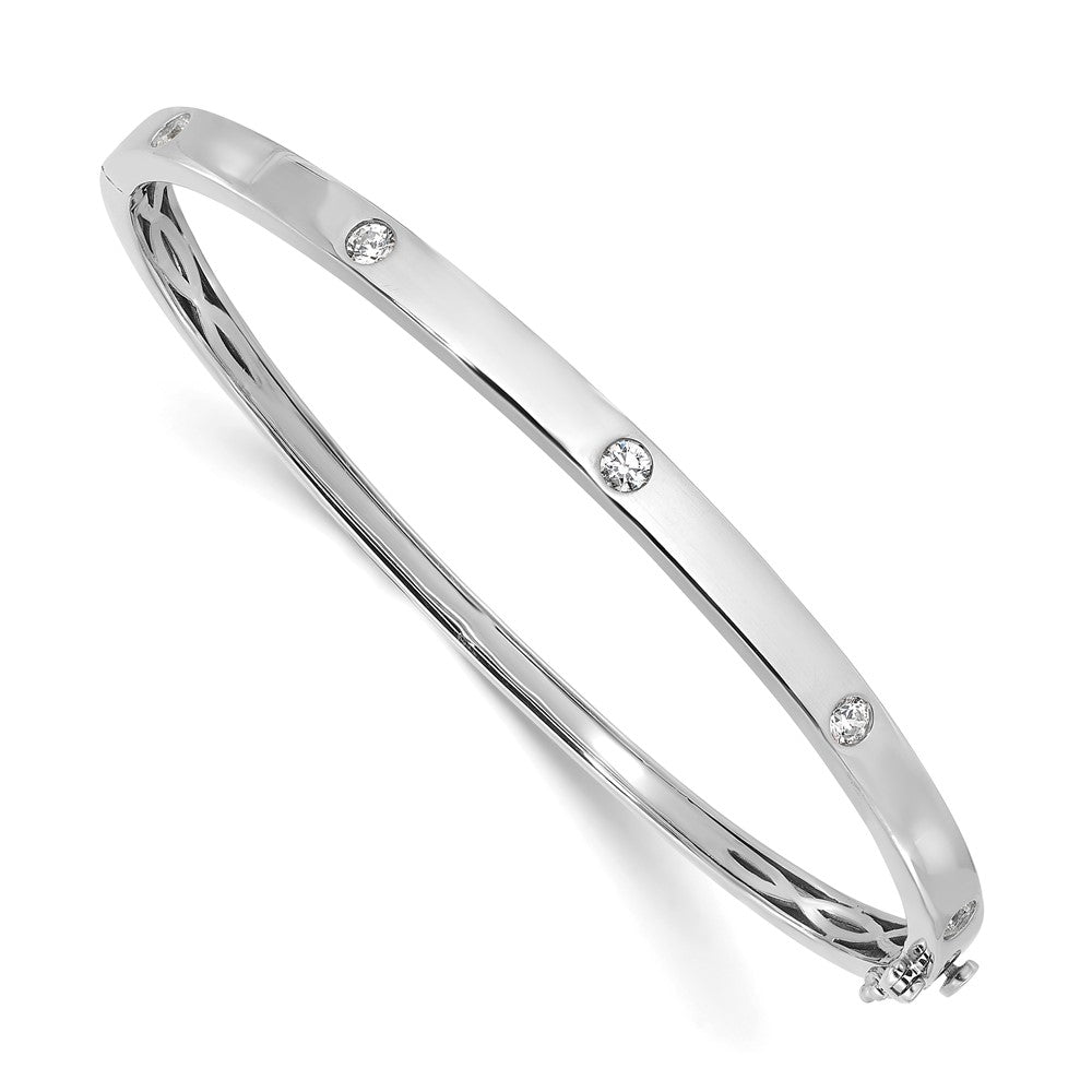 True Origin Lab Grown Diamond VS+ F+ 6.75 in Complete Bangle