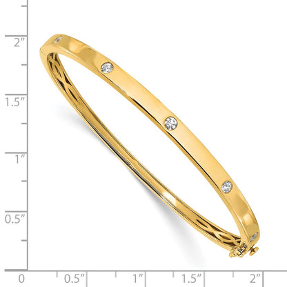 True Origin Lab Grown Diamond VS+ F+ 6.75 in Complete Bangle