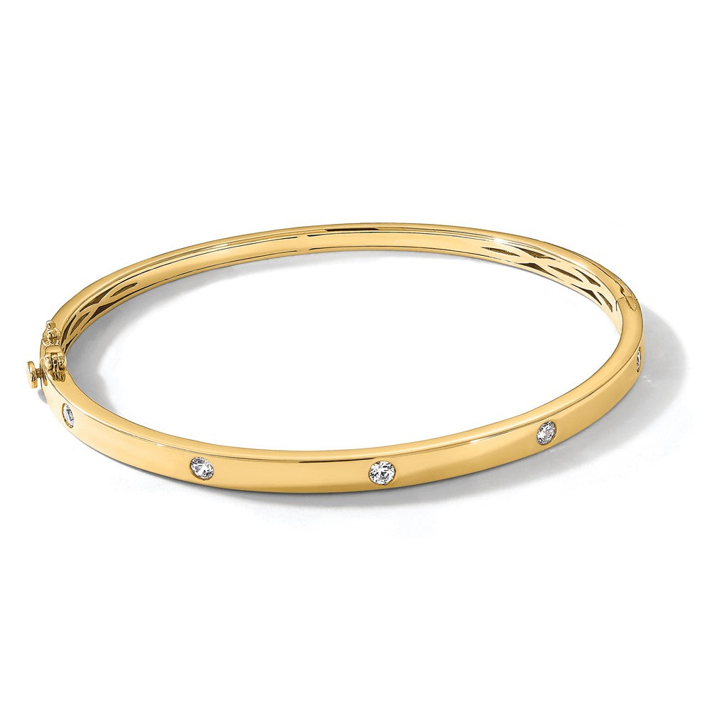 True Origin Lab Grown Diamond VS+ F+ 6.75 in Complete Bangle