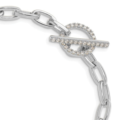 True Origin Lab Grown Diamond VS+ F+ 7 in Complete Toggle Bracelet