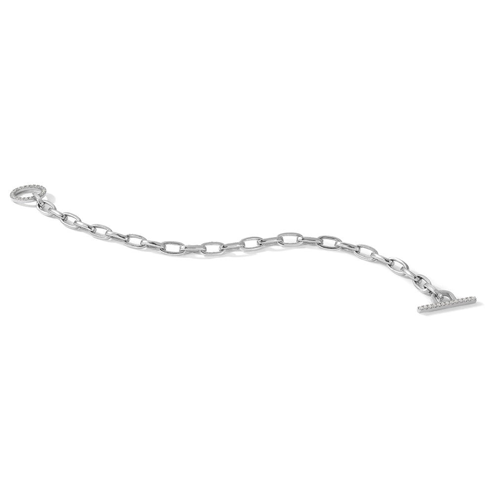 True Origin Lab Grown Diamond VS+ F+ 7 in Complete Toggle Bracelet