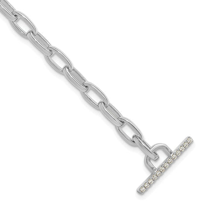 True Origin Lab Grown Diamond VS+ F+ 7 in Complete Toggle Bracelet