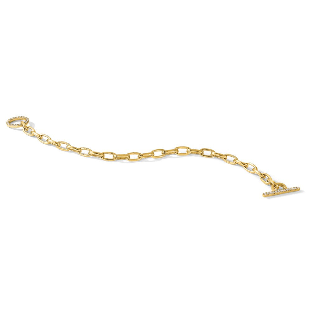 True Origin Lab Grown Diamond VS+ F+ 7 in Complete Toggle Bracelet