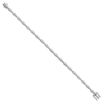True Origin Lab Grown Diamond VS+ F+ Complete 7 in Fashion Bracelet