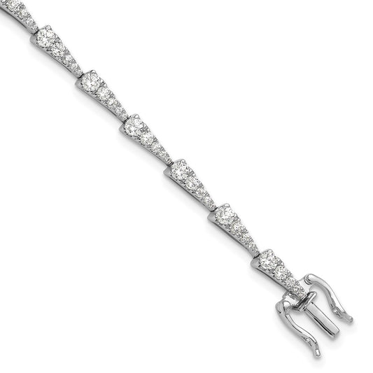 True Origin Lab Grown Diamond VS+ F+ Complete 7 in Fashion Bracelet