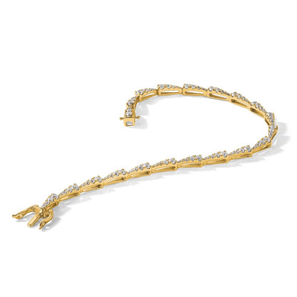 True Origin Lab Grown Diamond VS+ F+ Complete 7 in Fashion Bracelet