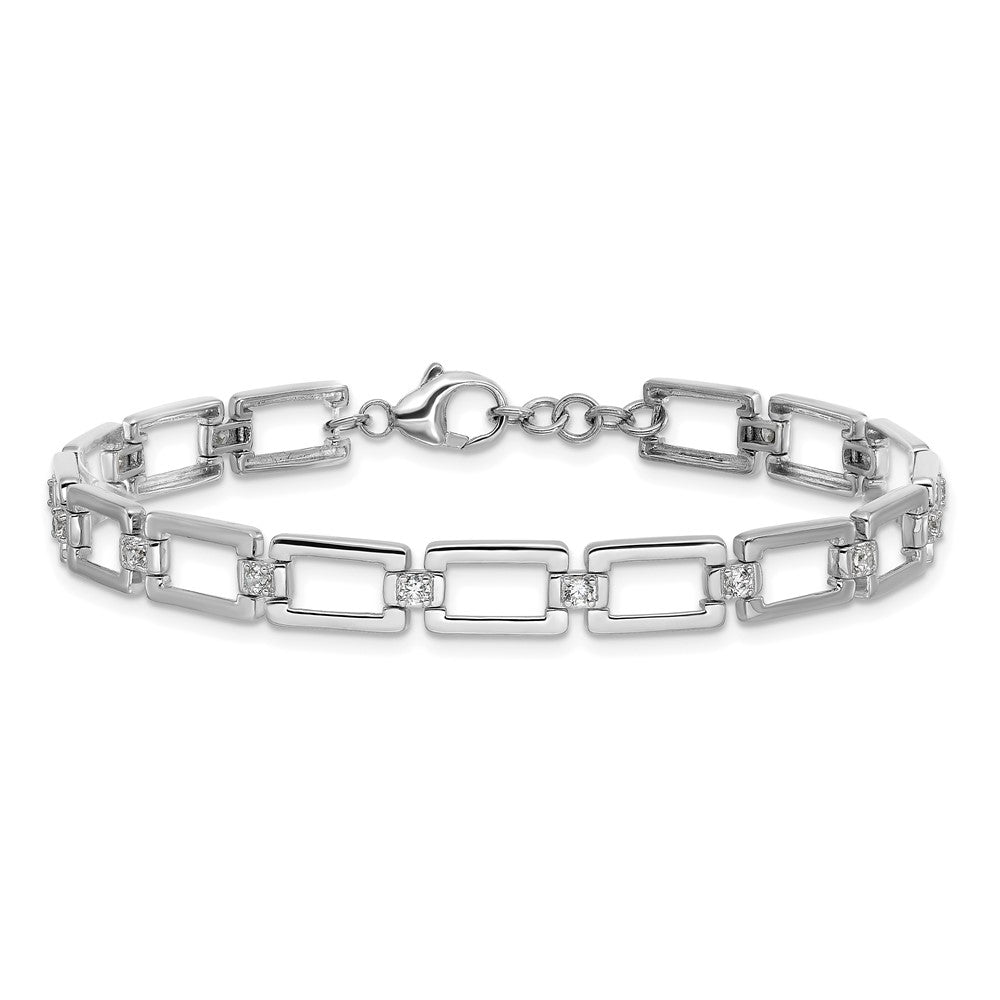 True Origin Lab Grown Diamond VS+ F+ 7 in Complete Link Bracelet