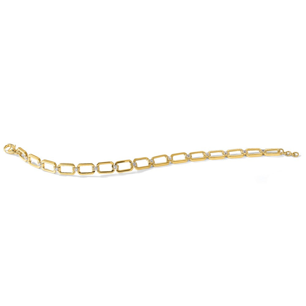 True Origin Lab Grown Diamond VS+ F+ 7 in Complete Link Bracelet