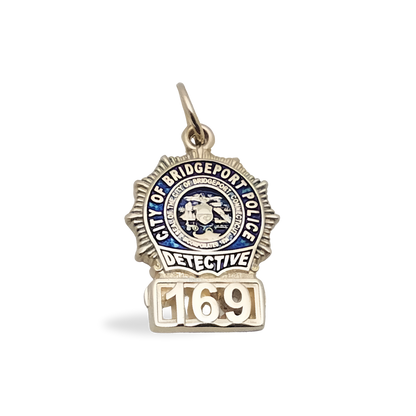 Bridgeport Police Department Badge Pendant