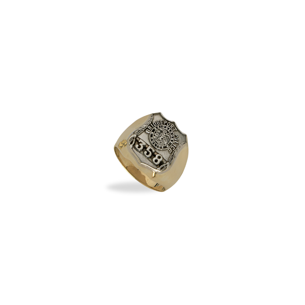 Bridgeport Police Department Badge Ring | Jewelry Factory