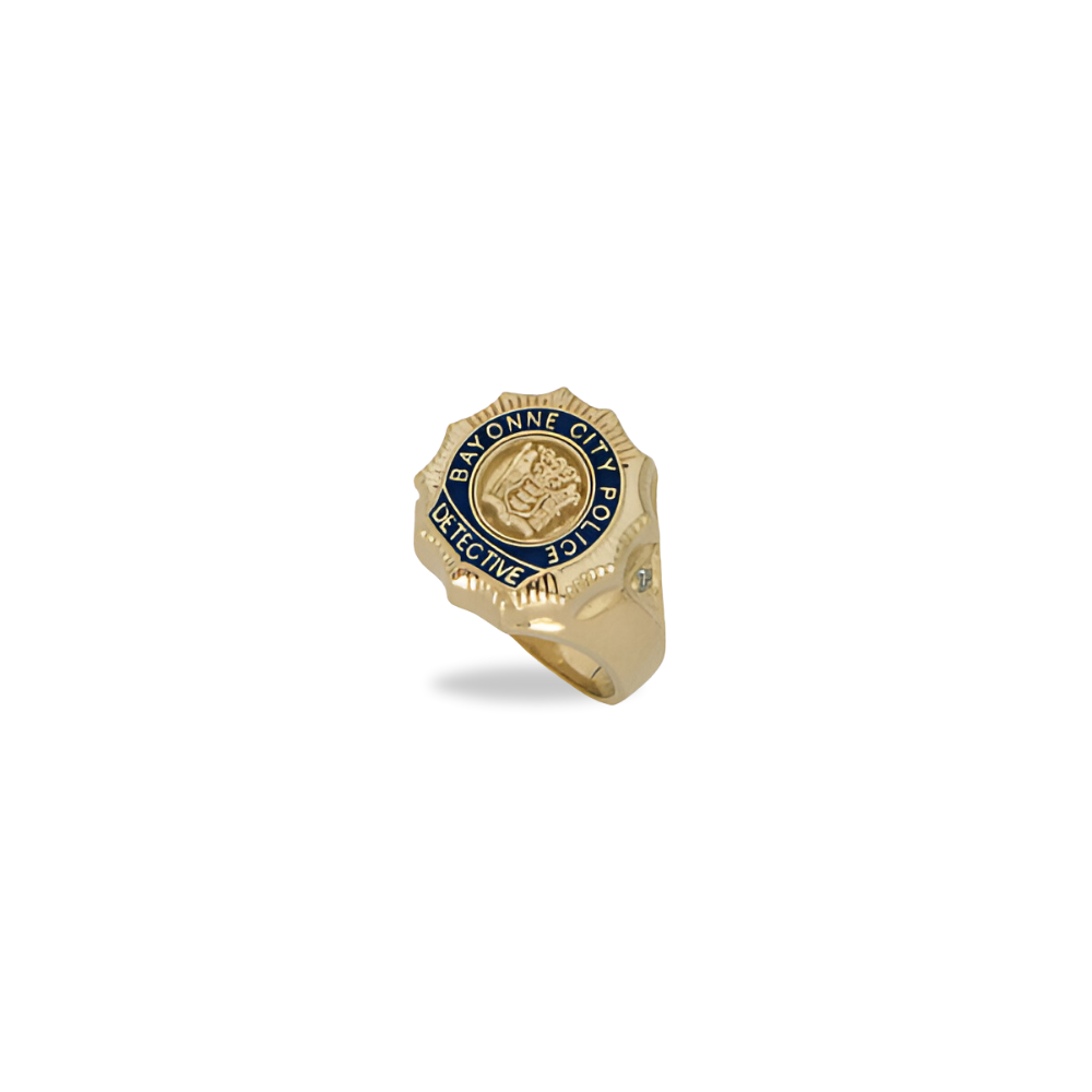 Bayonne City Police Department Badge Ring – jewelryfactory.com