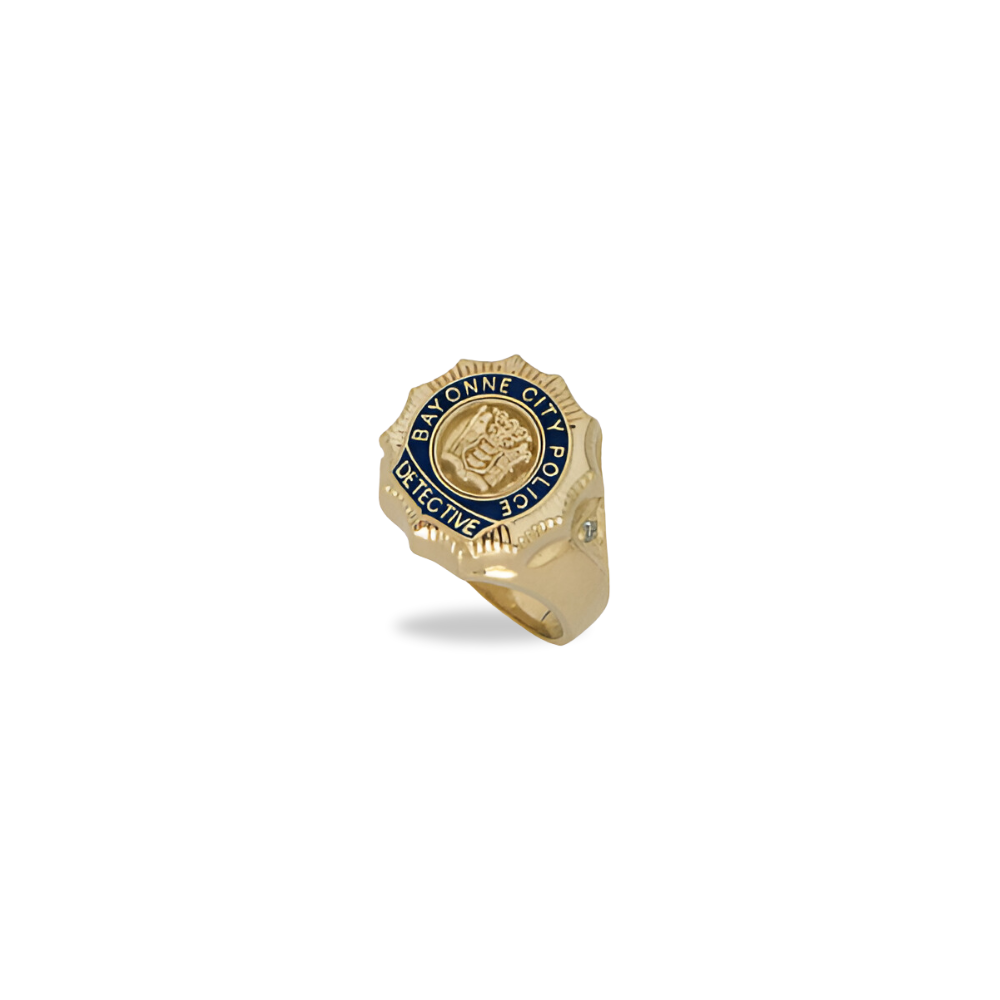 Bayonne City Police Department Badge Ring