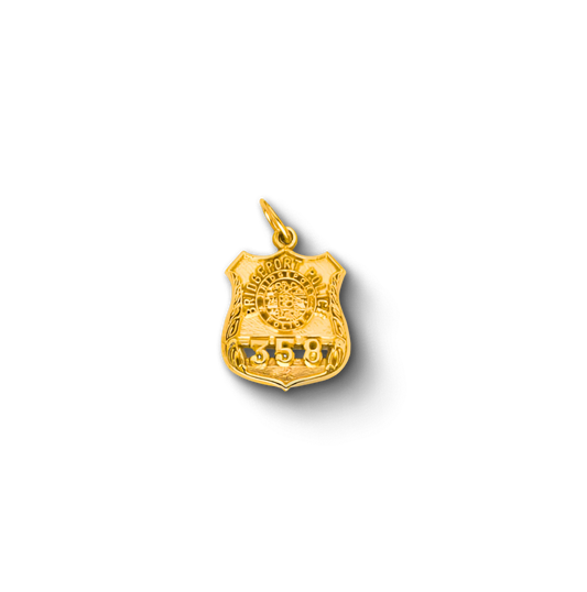 Bridgeport Police Department Badge Pendant