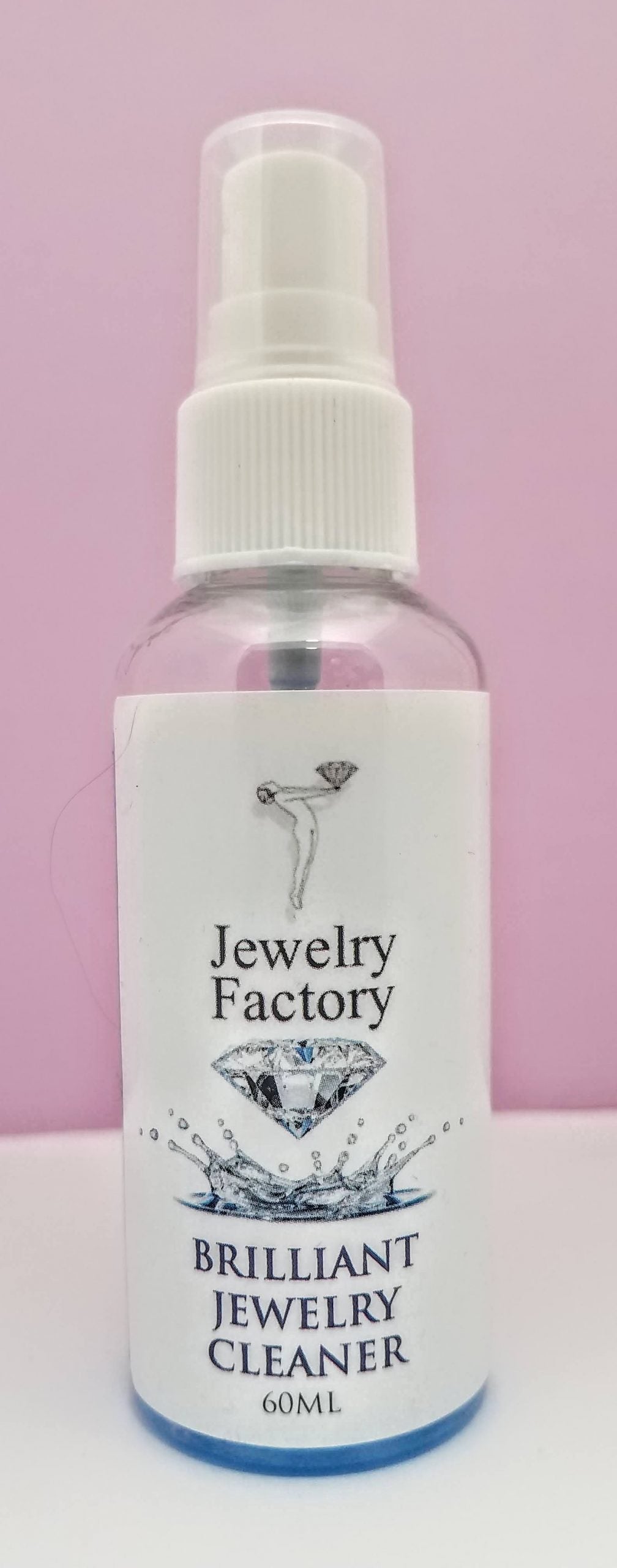 Brilliant CZ Cubic Zirconia Jewelry Spray Cleaner