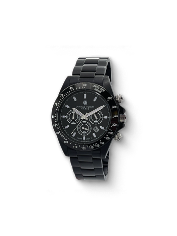 Charles Hubert Stainless Steel Chronograph Quartz Watch 4032-B