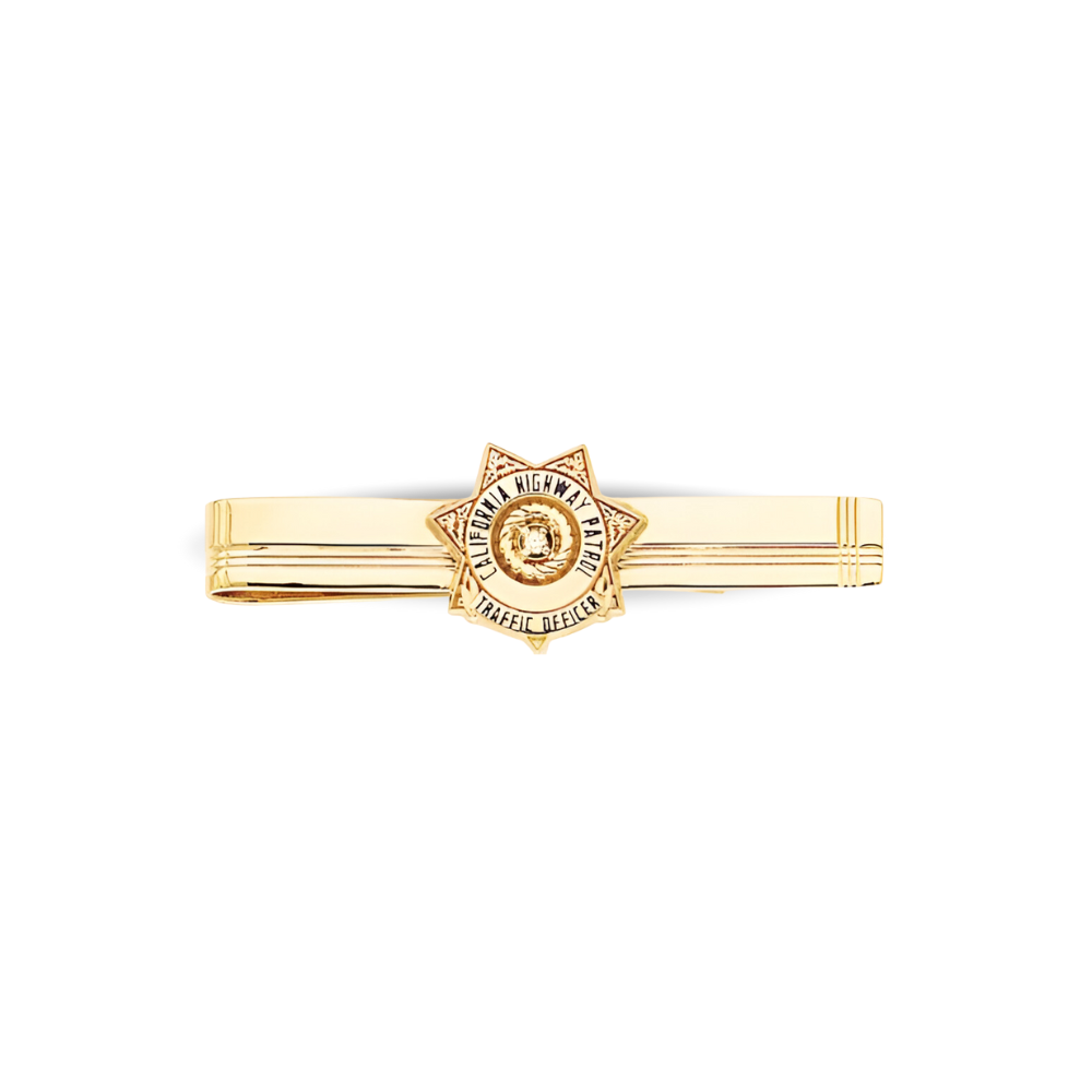 California Highway Patrol CHP Badge Tie Bar – jewelryfactory.com