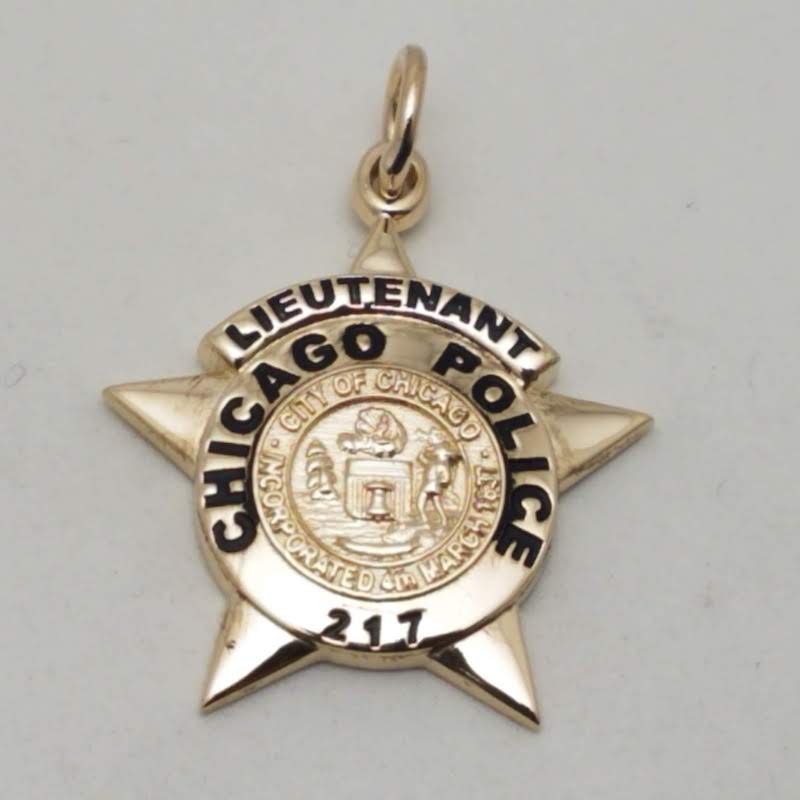 Chicago Police Department Badge Pendant