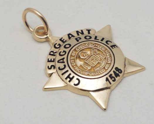 Chicago Police Department Badge Pendant