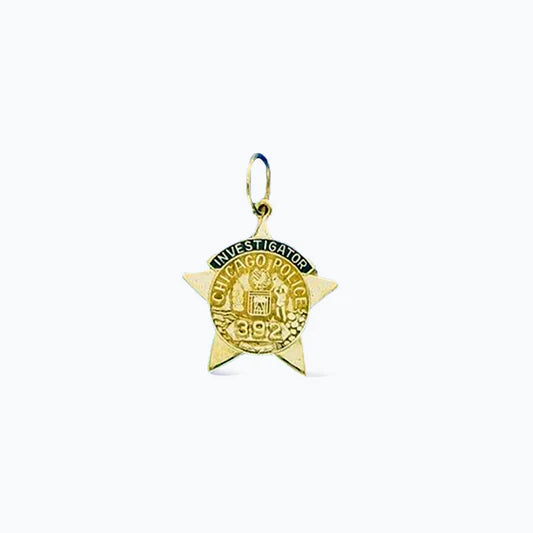 Chicago Police Department Badge Pendant