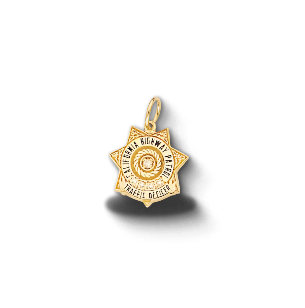 California Highway Patrol CHP Badge Pendant