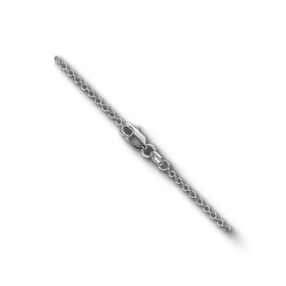 Open Cable Style Necklace Chain With Lobster Clasp