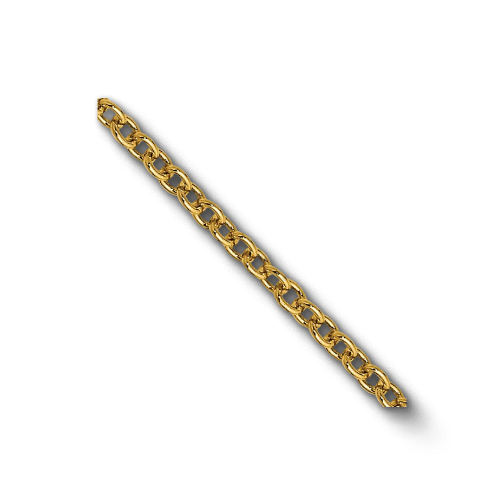 Open Cable Style Necklace Chain With Lobster Clasp