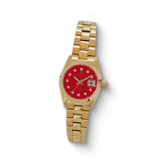 Charles-Hubert Gold-Plated Stainless Steel Quartz Watch 7040-G