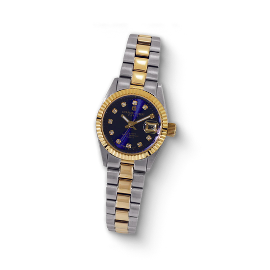 Charles-Hubert Two-Tone Stainless Steel Quartz Watch 7039-T