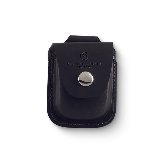Charles-Hubert Black Leather Pouch 3572-6