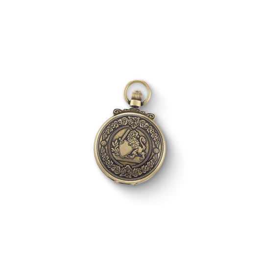 Charles-Hubert Double Full Hunter Mechanical Pocket Watch 3866-G