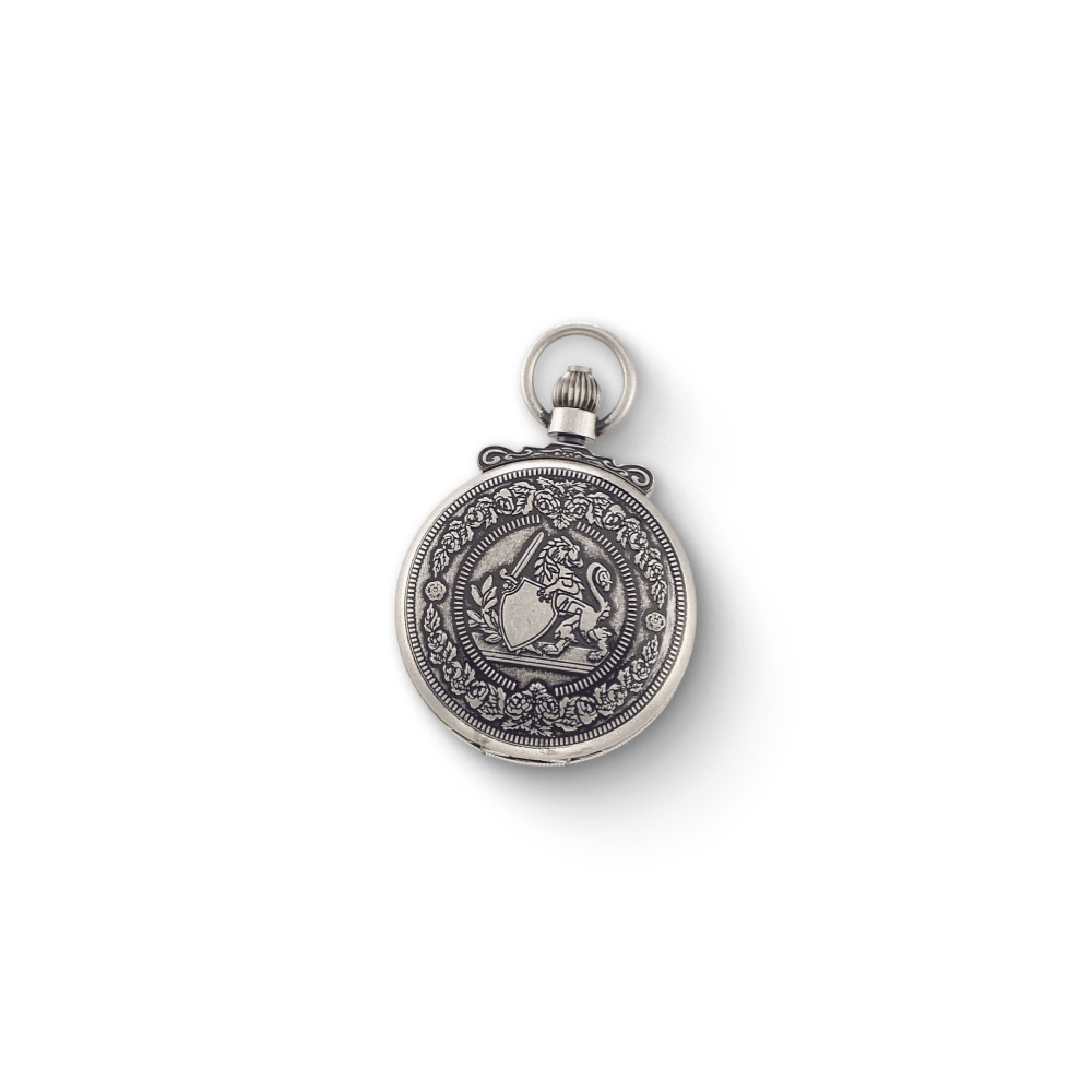 Charles-Hubert Double Full Hunter Mechanical Pocket Watch 3866-S