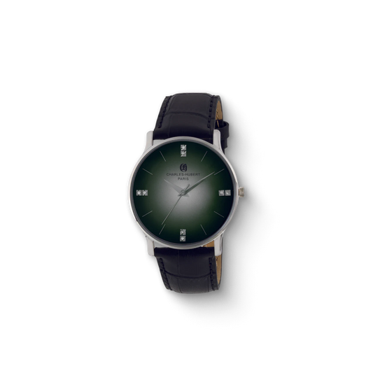 Charles-Hubert Stainless Steel Quartz Watch 4002-GN