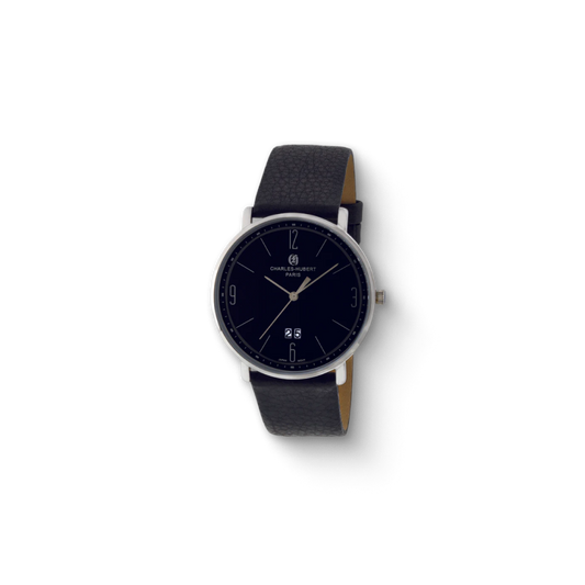 Charles-Hubert Stainless Steel Quartz Watch 4003-WB