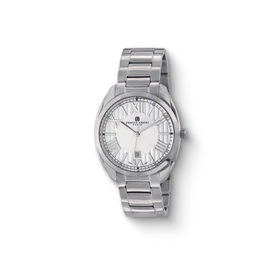 Charles-Hubert Stainless Steel Quartz Watch 4005-W