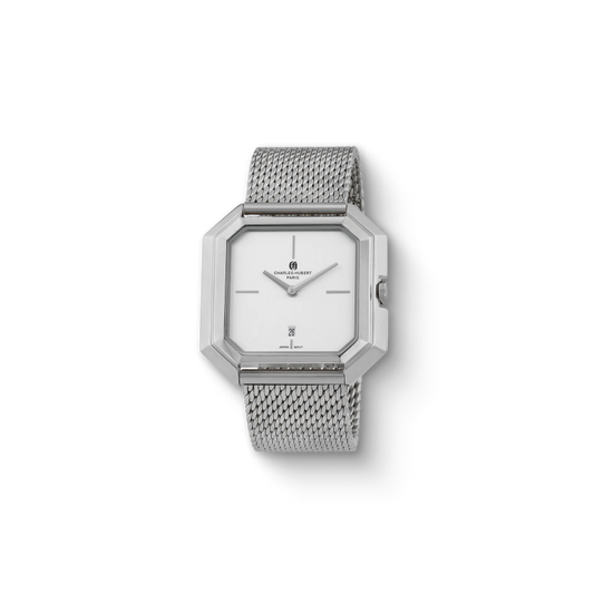 Charles-Hubert Stainless Steel Quartz Watch 4006-W