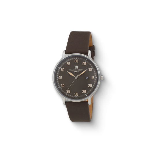 Charles-Hubert Stainless Steel Quartz Watch 4015-W