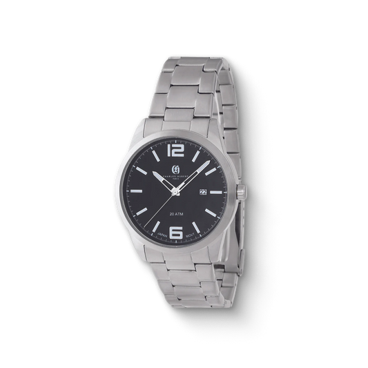 Charles-Hubert Stainless Steel Quartz Watch 4021-B