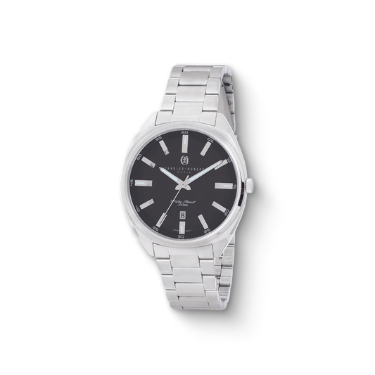 Charles-Hubert Stainless Steel Quartz Watch 4023-B